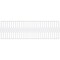Ekena Millwork Set of Four Panels for 94 1/2"W x 28 1/4"H Cedar Park Fretwork Wainscot Wall Paneling WPKP14X01X47CRP - alternate 2